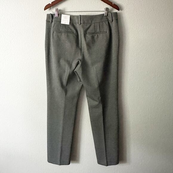 Talbots SoHo Pants Gray Ponte Trouser Pant Women’s Petite Size 12 New - Picture 6 of 12